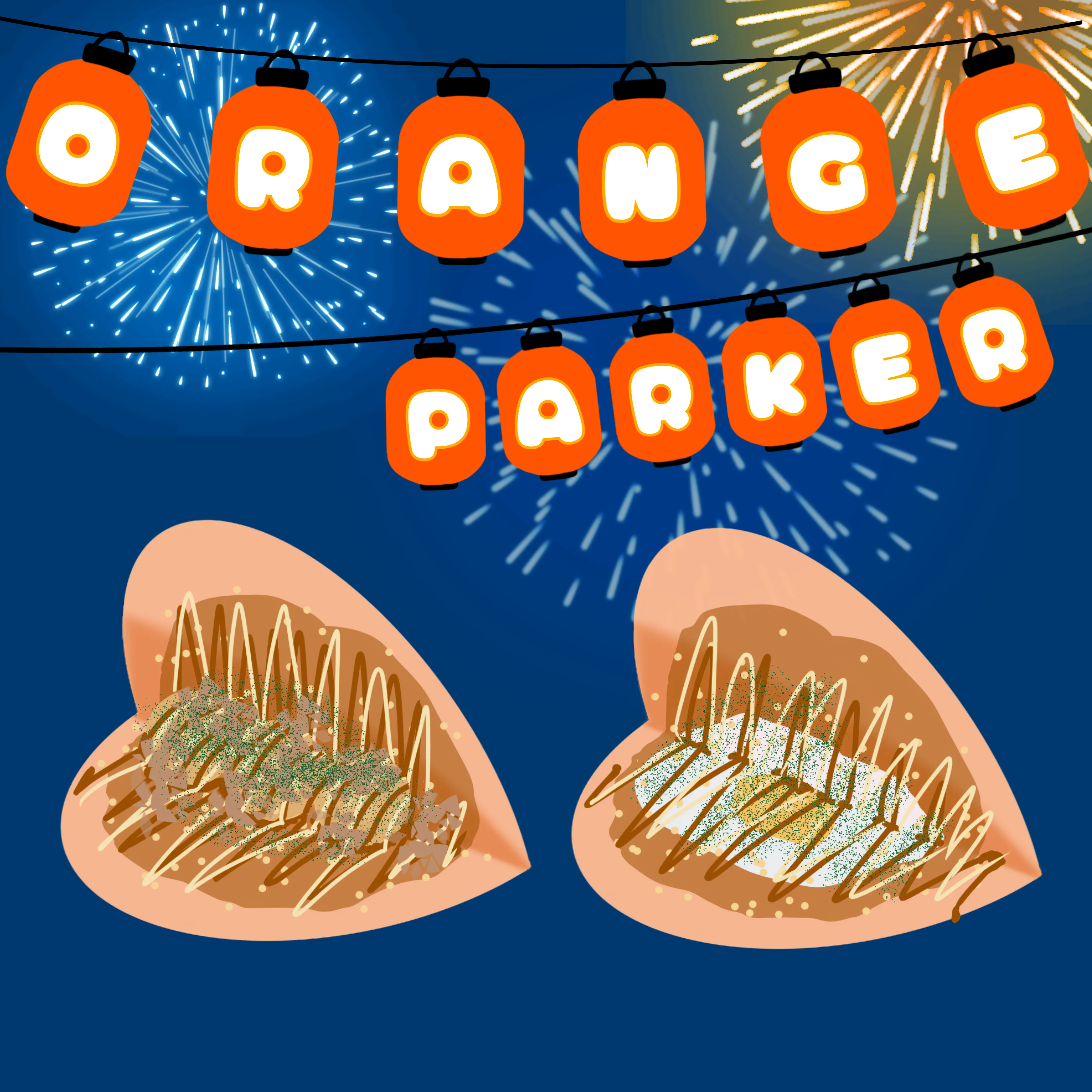 ORANGE PARKER